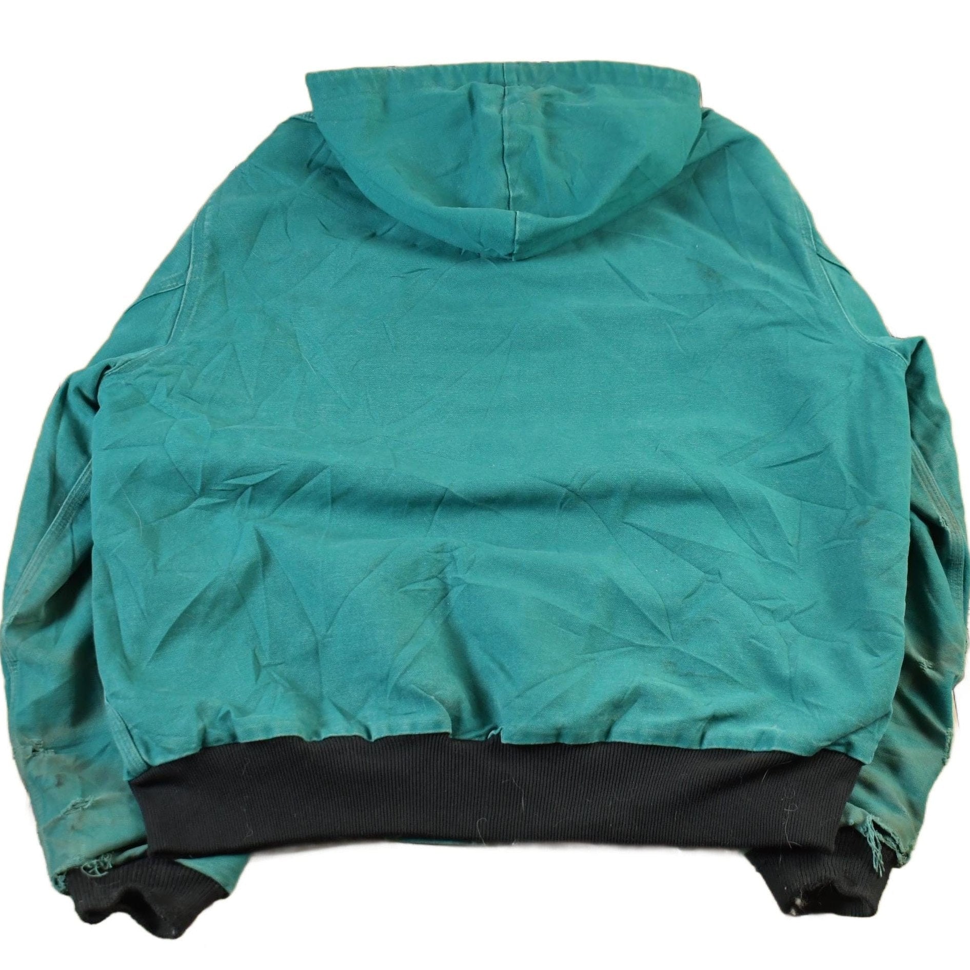 Vintage 1980s Carhartt Hooded Jacket Men's XL from propervintagecanada