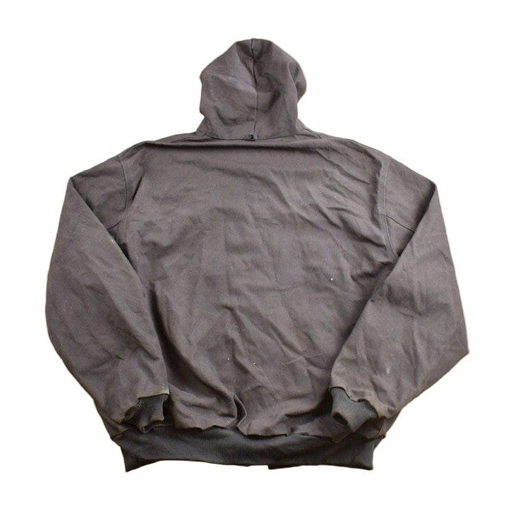 Vintage 1980s Carhartt Hooded Work Jacket Men's 2XL from propervintagecanada