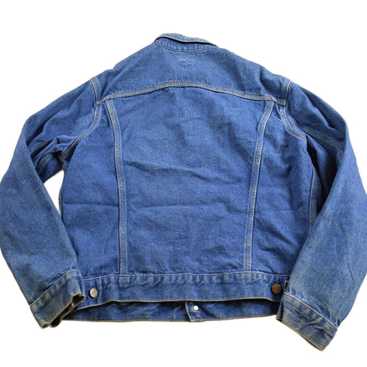 Vintage 1980s Carhartt Medium Wash Jean Jacket Men's M from propervintagecanada