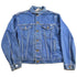 Vintage 1980s Carhartt Medium Wash Jean Jacket Men&