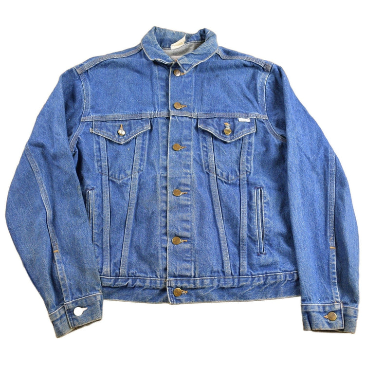 Vintage 1980s Carhartt Medium Wash Jean Jacket Men's M from propervintagecanada
