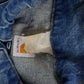 Vintage 1980s Carhartt Medium Wash Jean Jacket Men's M from propervintagecanada