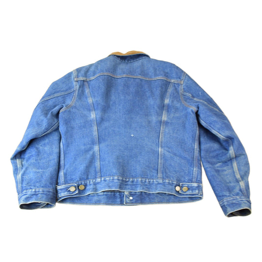 Vintage 1980s Carhartt Medium Wash Jean Jacket Men's Medium from propervintagecanada