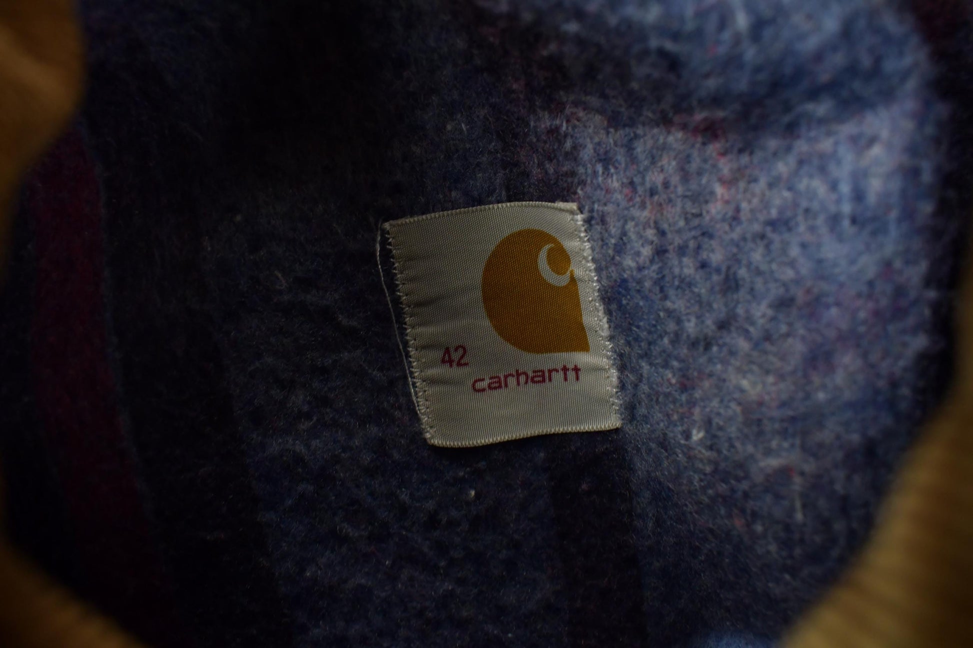 Vintage 1980s Carhartt Medium Wash Jean Jacket Men's Medium from propervintagecanada