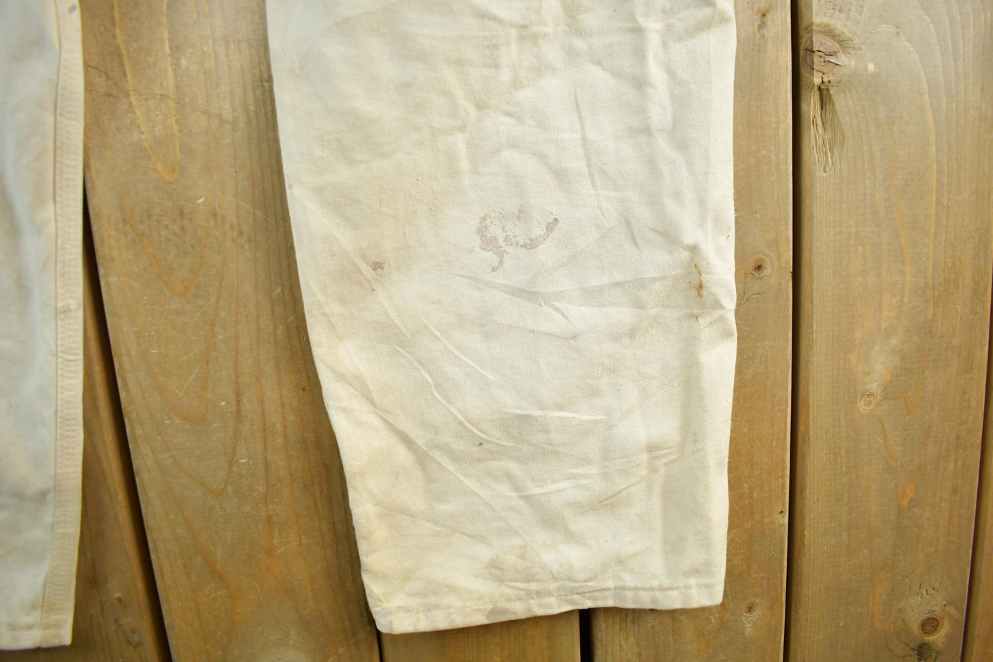 Vintage 1980s Carhartt Paint Distressed Carpenter Work Pants Men's Large 37 x 30 from propervintagecanada