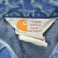 Vintage 1980s Carhartt Pearl Snap Denim Shirt Men's Medium from propervintagecanada