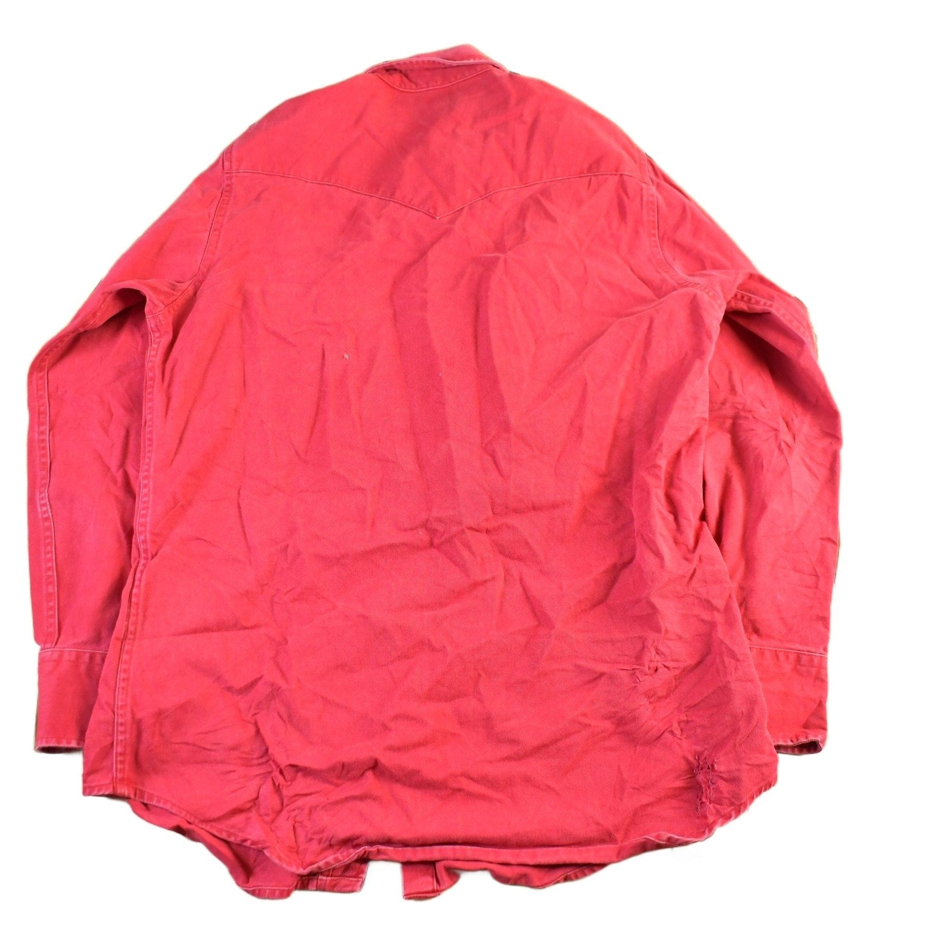 Vintage 1980s Carhartt Pearl Snap Work Shirt Men's Large from propervintagecanada