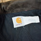 Vintage 1980s Carhartt Red Santa Fe Work Jacket Men's Large from propervintagecanada