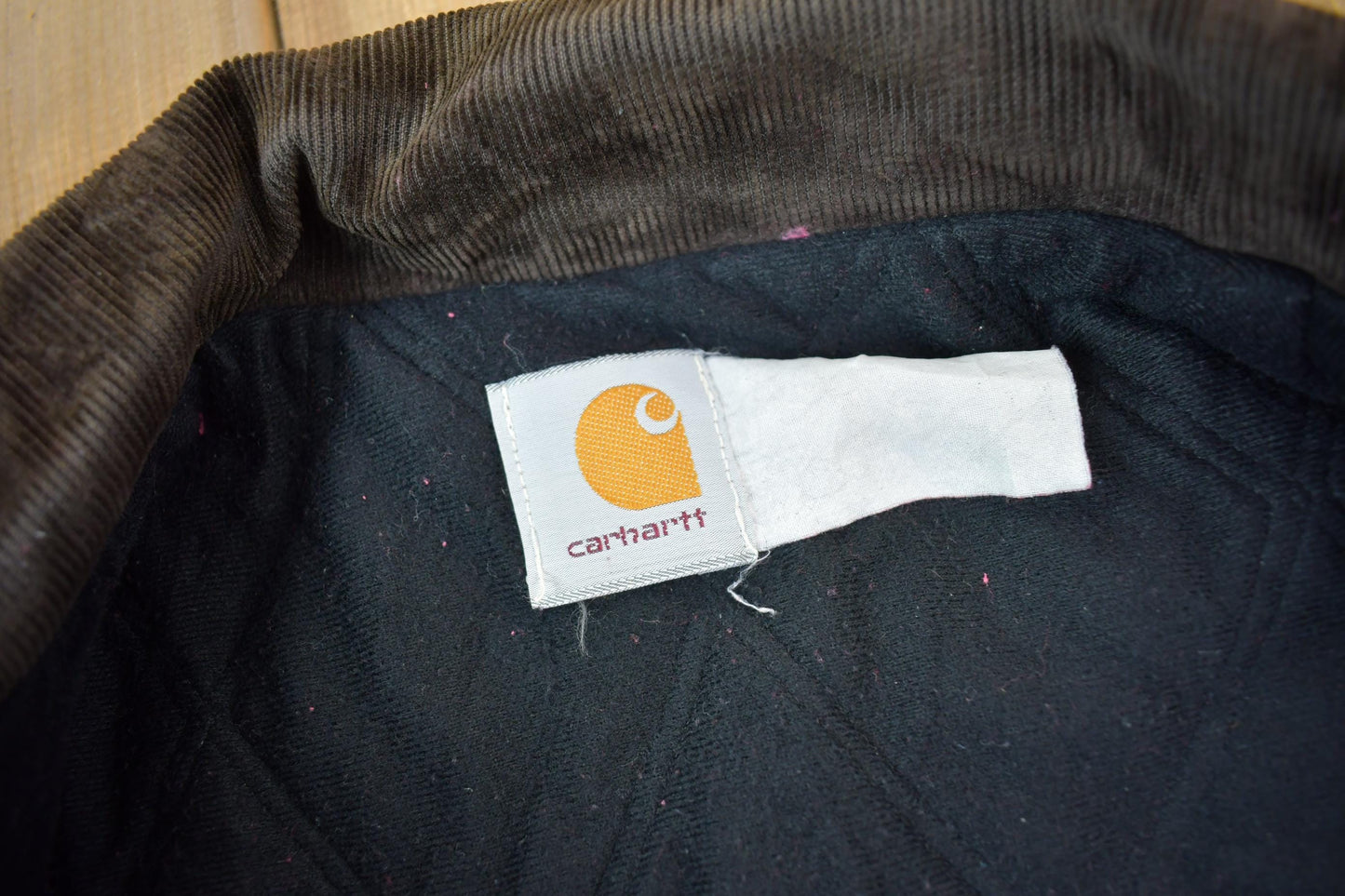 Vintage 1980s Carhartt Red Santa Fe Work Jacket Men's Large from propervintagecanada