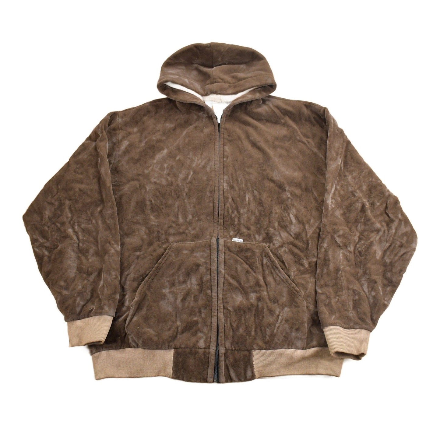 Vintage 1980s Carhartt Rugged Outdoor Wear Fleece Lined Velvet Hoodie Men's 2XL from propervintagecanada
