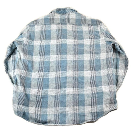 Vintage 1980s Carhartt Rugged Outdoor Wear Plaid Heavy Flannel Button Up Shirt Mens L from propervintagecanada