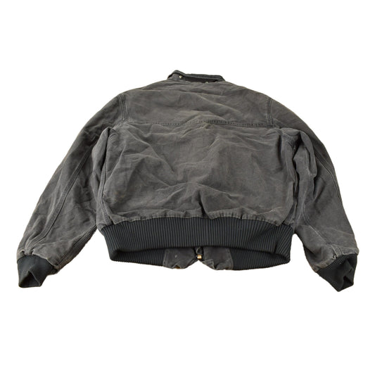 Vintage 1980s Carhartt Sun Faded Santa Fe Work Jacket Men's XL