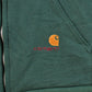 Vintage 1980s Carhartt Thermal Lined Full Zip Hoodie Sweatshirt Vest Men's XL from propervintagecanada