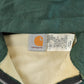 Vintage 1980s Carhartt Thermal Lined Full Zip Hoodie Sweatshirt Vest Men's XL from propervintagecanada