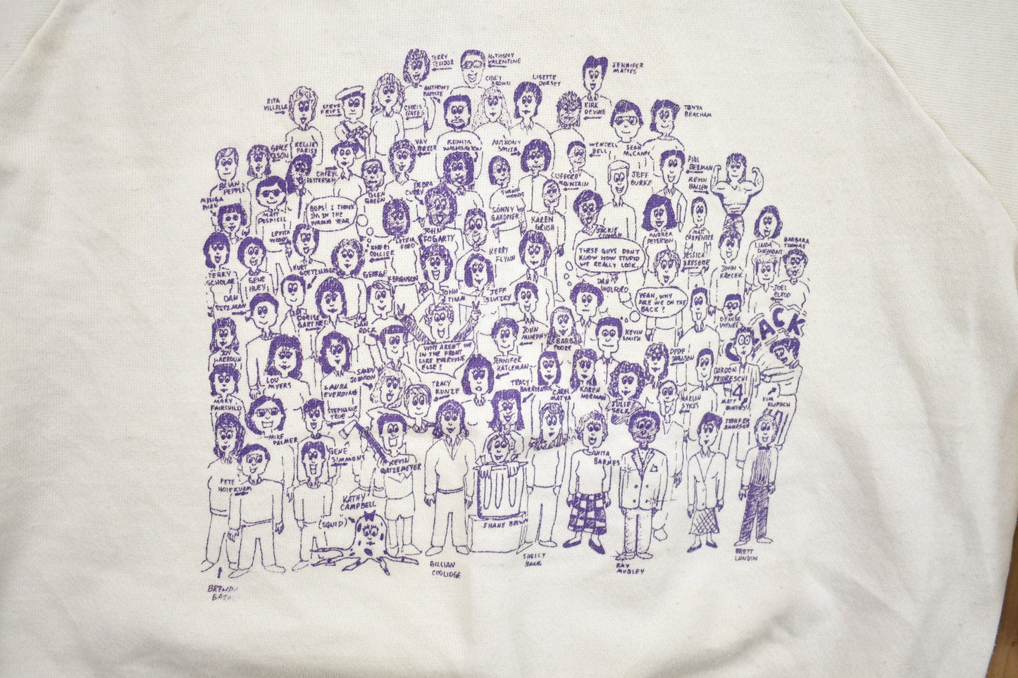 Vintage 1980s Central High Eagles Crewneck Sweatshirt Youth M from propervintagecanada