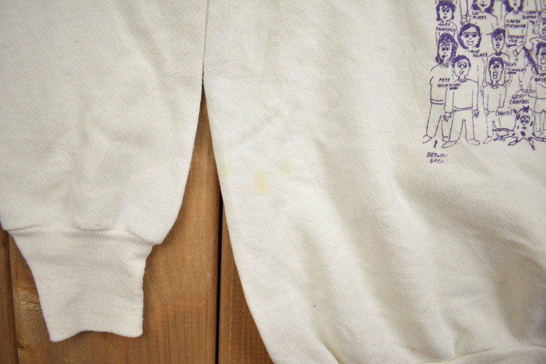 Vintage 1980s Central High Eagles Crewneck Sweatshirt Youth M from propervintagecanada