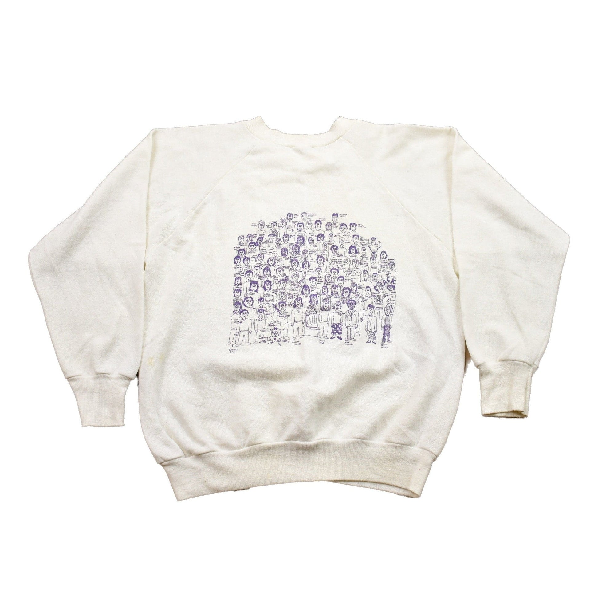 Vintage 1980s Central High Eagles Crewneck Sweatshirt Youth M from propervintagecanada