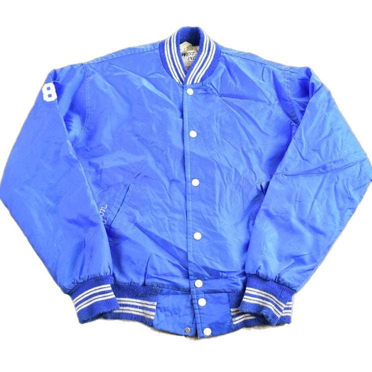 Vintage 1980s Central West Wind Collegiate Jacket Men's Medium from propervintagecanada