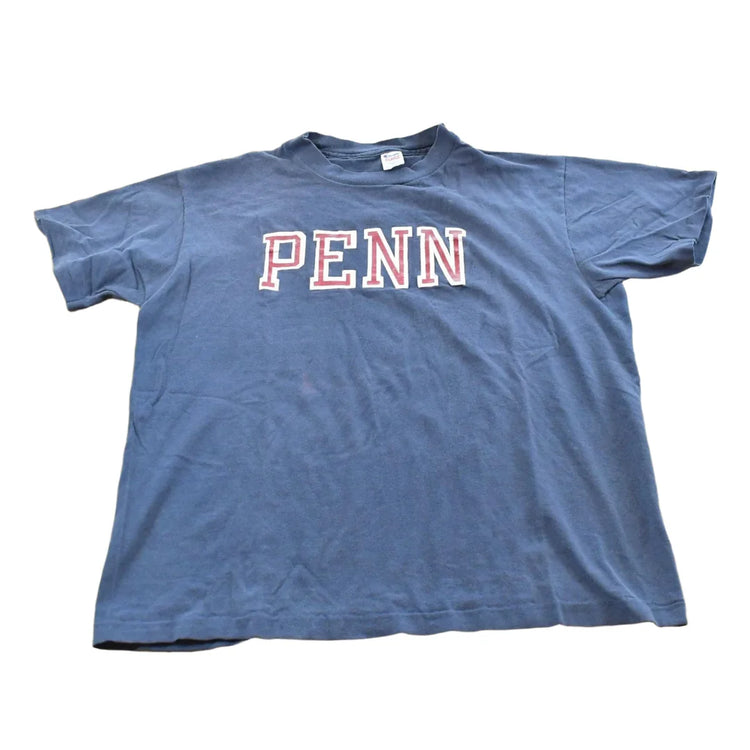 Vintage 1980s Champion Penn State Football Nittany Lions Collegiate T-Shirt Mens L from propervintagecanada