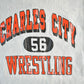 Vintage 1980s Champion Reverse Weave Charles City Wrestling Crewneck Men's XL from propervintagecanada