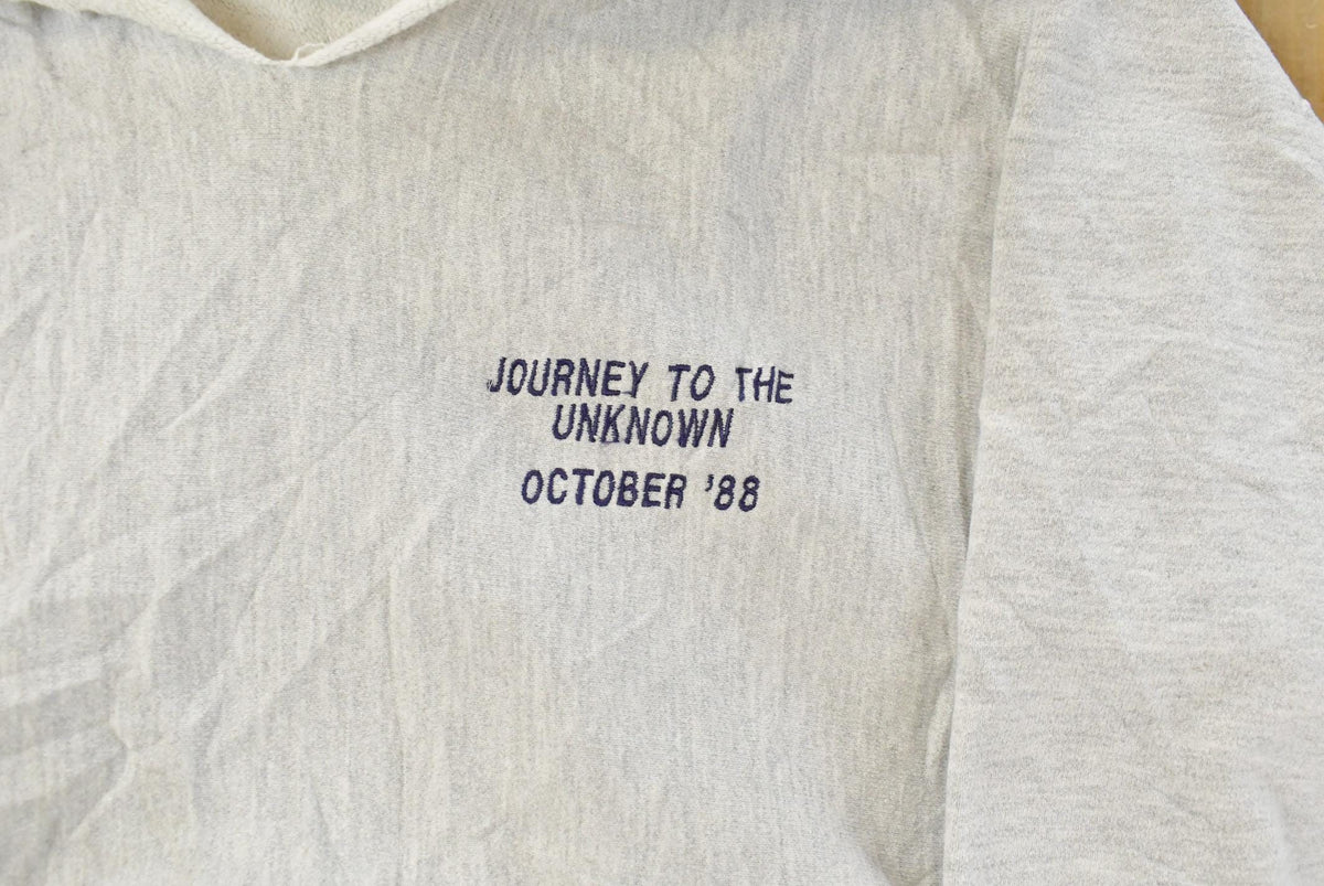 Vintage 1980s Champion Reverse Weave Journey to The Unknown Hoodie Men's XL from propervintagecanada