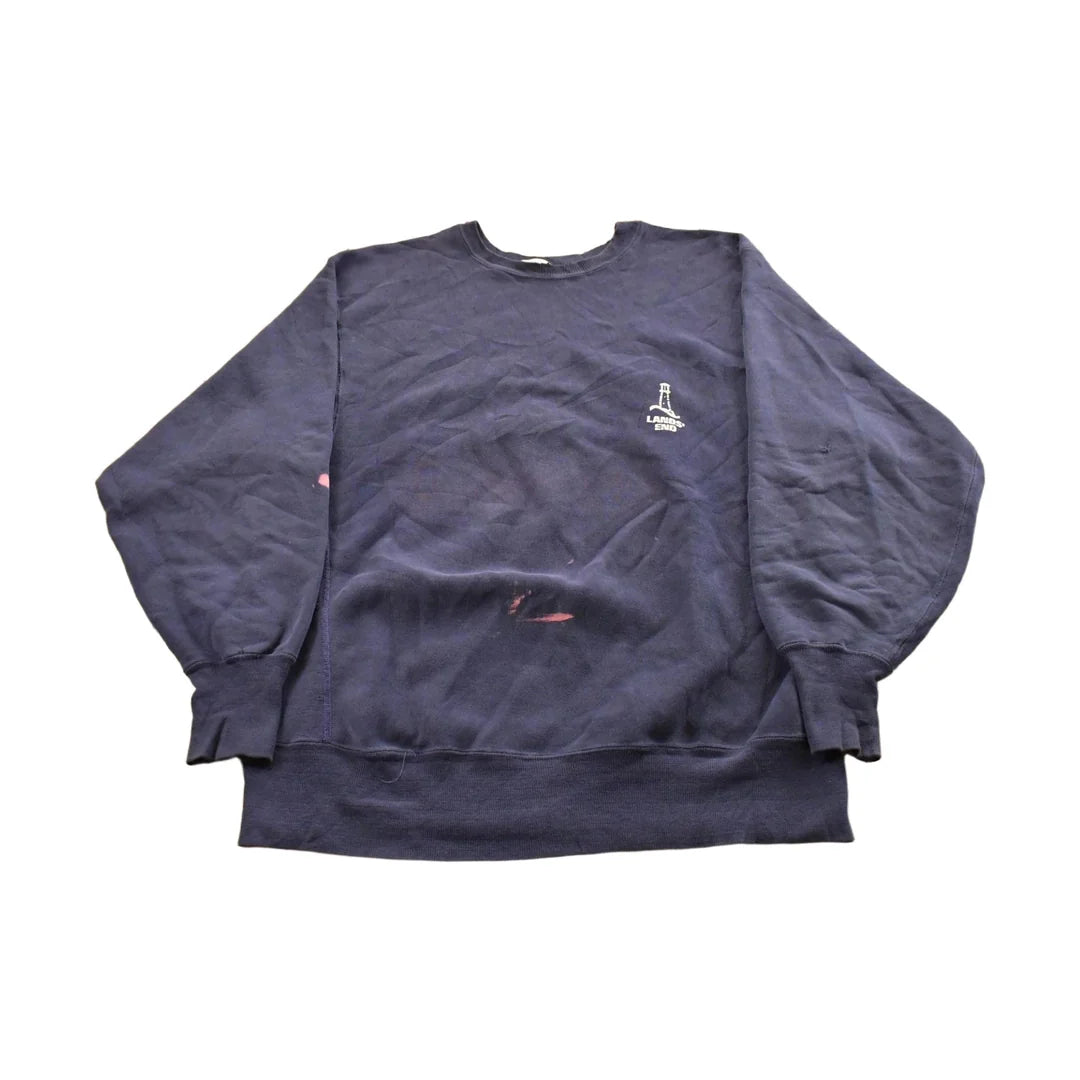 Vintage 1980s Champion Reverse Weave Lands End Crewneck Sweatshirt Men's XL from propervintagecanada