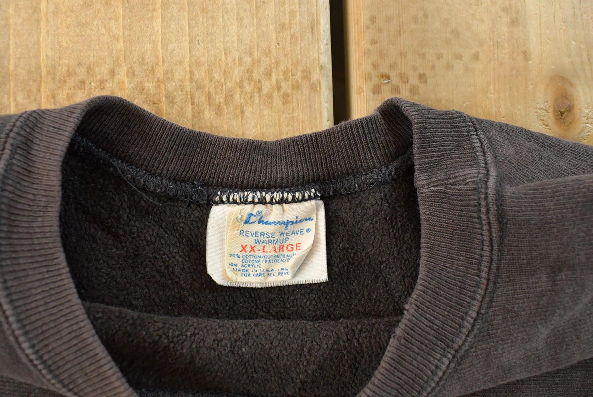 Vintage 1980s Champion Reverse Weave Sweatshirt Men's 2XL from propervintagecanada