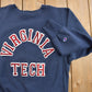 Vintage 1980s Champion Reverse Weave Warmup Virginia Tech Collegiate Crewneck Men's Small from propervintagecanada