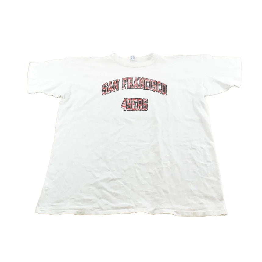 Vintage 1980s Champion San Francisco 49ers NFL Football T-Shirt Men's 2XL from propervintagecanada