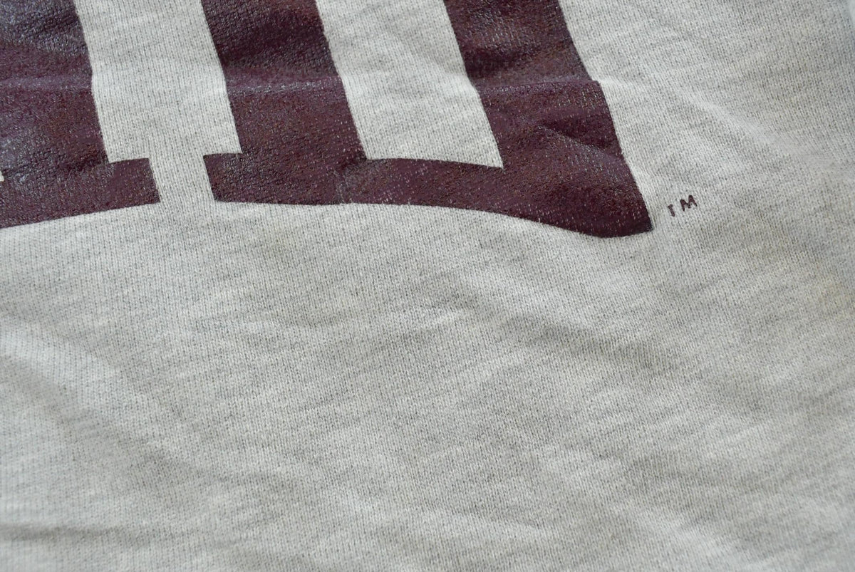 Vintage 1980s Champion University of Minnesota Duluth Double Face Reverse Weave Pocket Crewneck Sweatshirt Men's M / Made in USA Collegiate from propervintagecanada