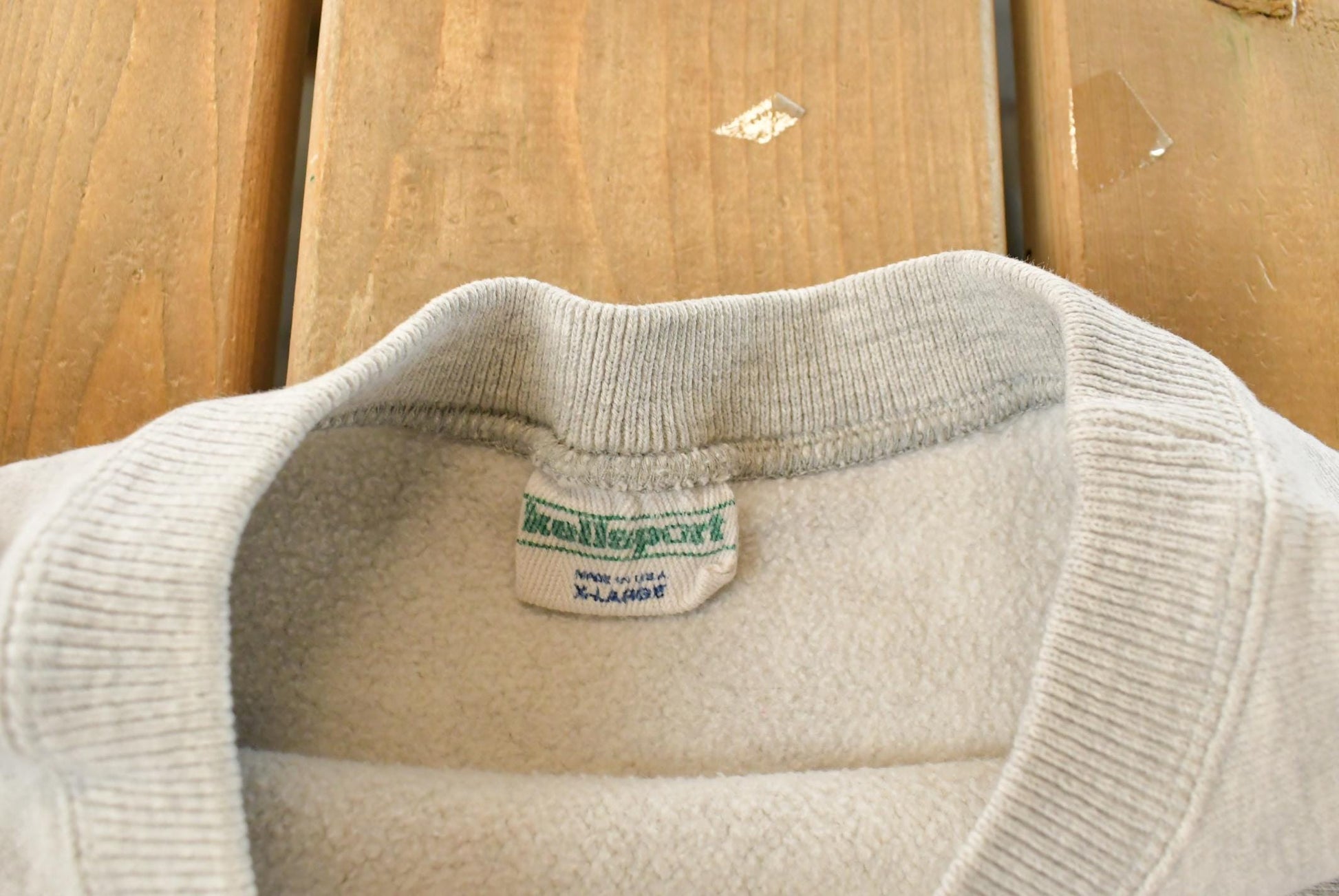 Vintage 1980s Charles City Wrestling Crewneck Sweatshirt Men's XL from propervintagecanada