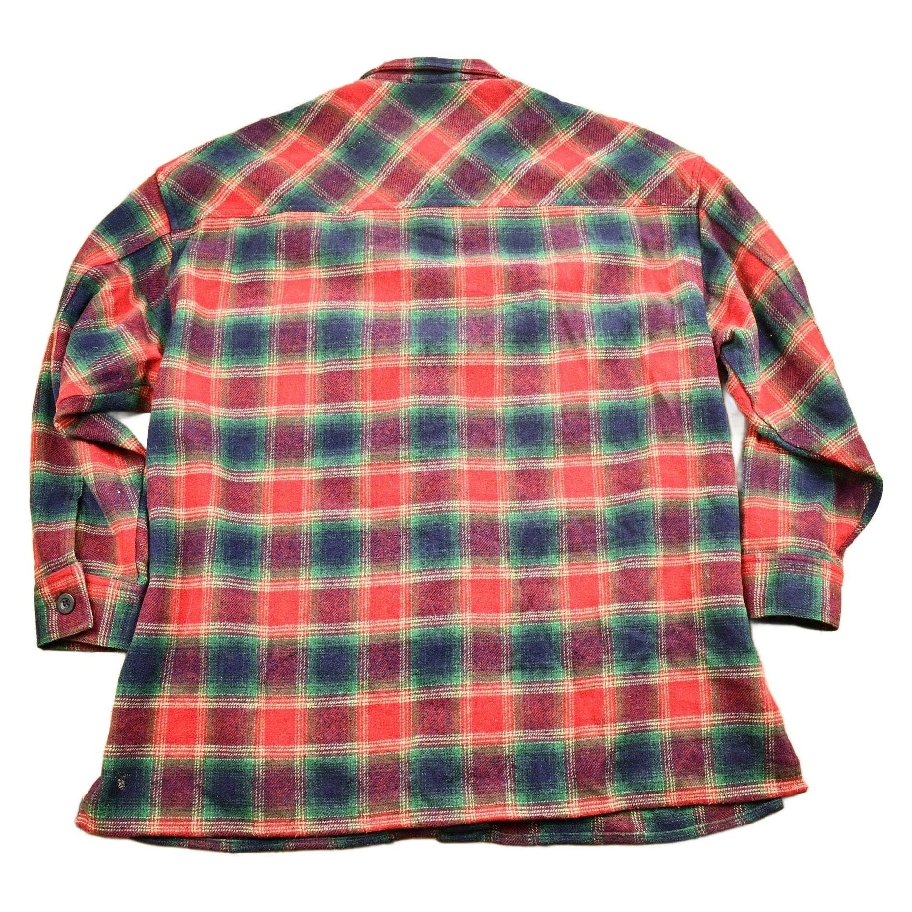 Vintage 1980s Chaus Jeanswear Button Up Plaid ShirtMen's Medium from propervintagecanada