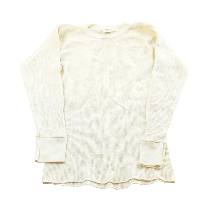 Vintage 1980s Cherokee Blank Thermal Long Sleeve T-Shirt Men's S from propervintagecanada