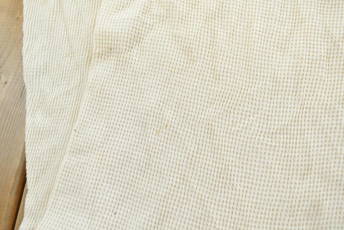Vintage 1980s Cherokee Blank Thermal Long Sleeve T-Shirt Men's S from propervintagecanada