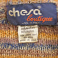Vintage 1980s Chesa Boutique Loop Button Up Knitted Coat Women's Large from propervintagecanada