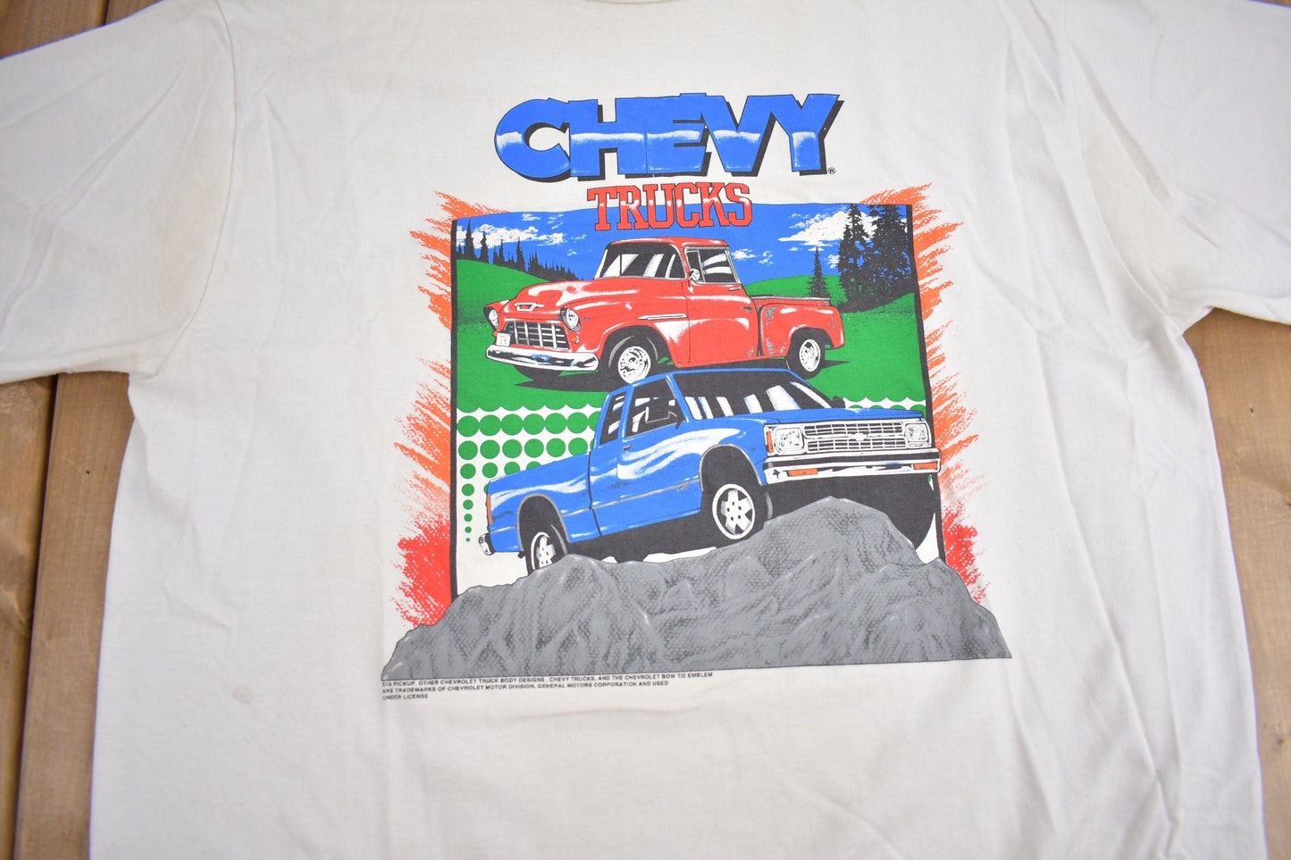 Vintage 1980s Chevrolet Chevy Trucks Graphic T-Shirt Men's XL from propervintagecanada
