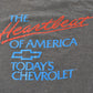 Vintage 1980s Chevrolet Heartbeat of America T-Shirt Men's Large from propervintagecanada
