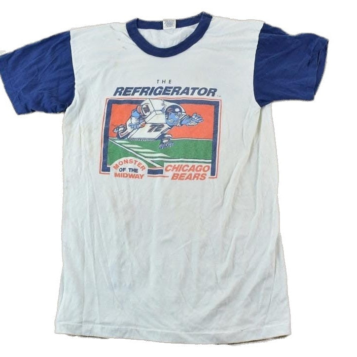 Vintage 1980s Chicago Bears Monster Of The Midway NFL Graphic T-Shirt Men's Medium from propervintagecanada