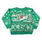 Vintage 1980s Christmas AOP Cute Crewneck Sweater Women's Large from propervintagecanada