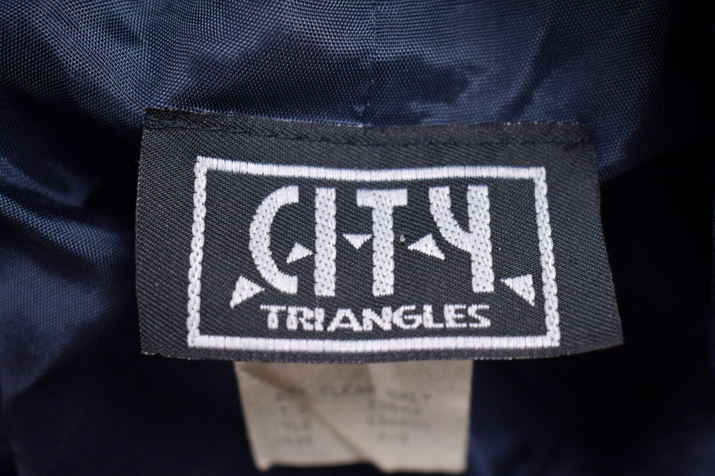 Vintage 1980s City Triangles Blazer Men's Small from propervintagecanada