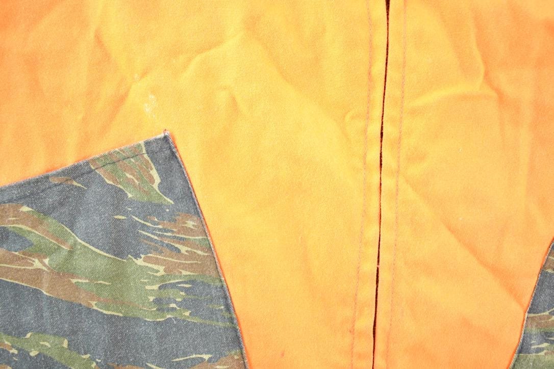 Vintage 1980s Clarkfield Outdoors Woodland Camo Hunters Vest Men's L from propervintagecanada