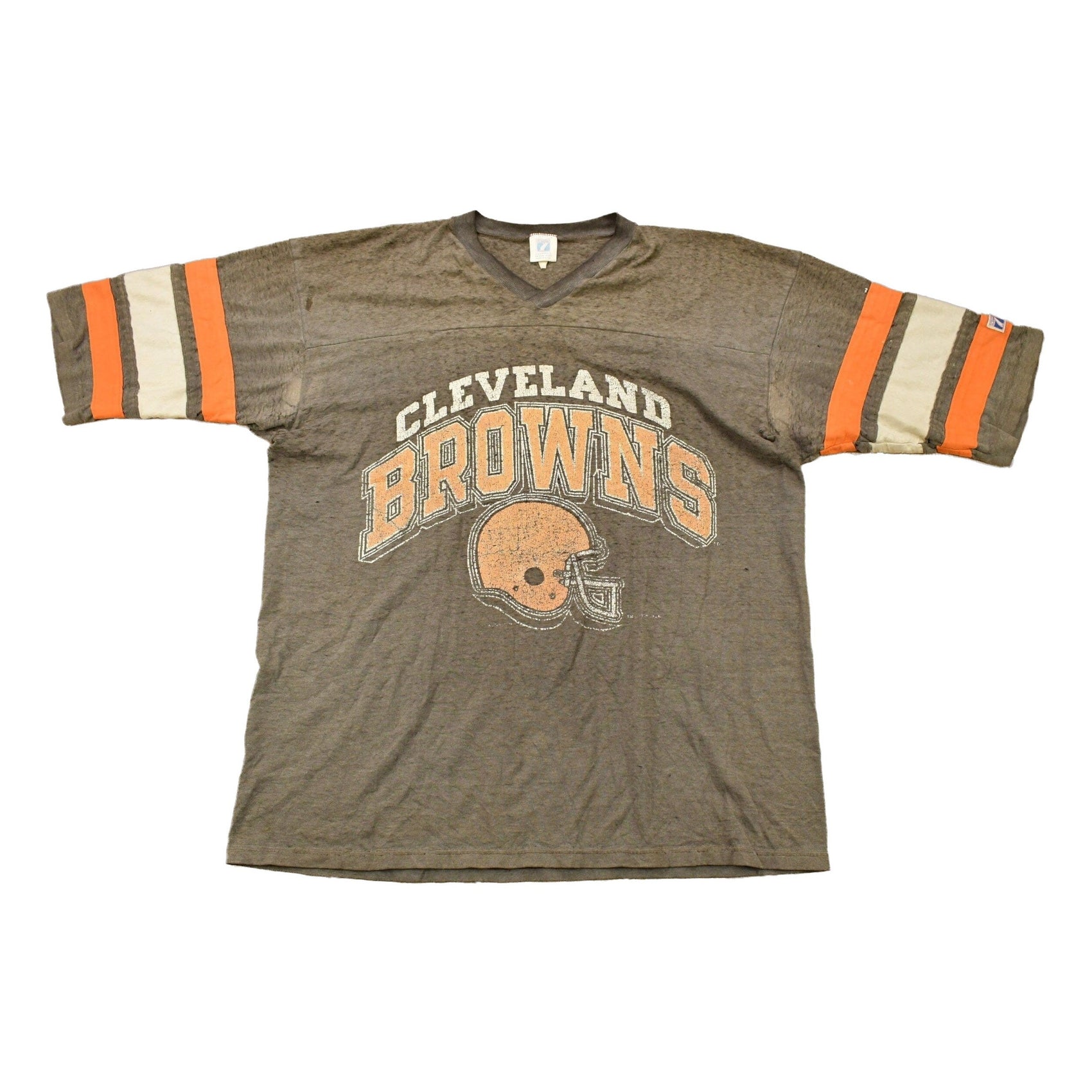 Vintage 1980s Cleveland Browns Logo 7 Graphic T-Shirt Men's Large from propervintagecanada