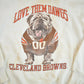 Vintage 1980s Cleveland Browns - "Love Them Dawgs" NFL Football Crewneck Sweatshirt Men's Small from propervintagecanada