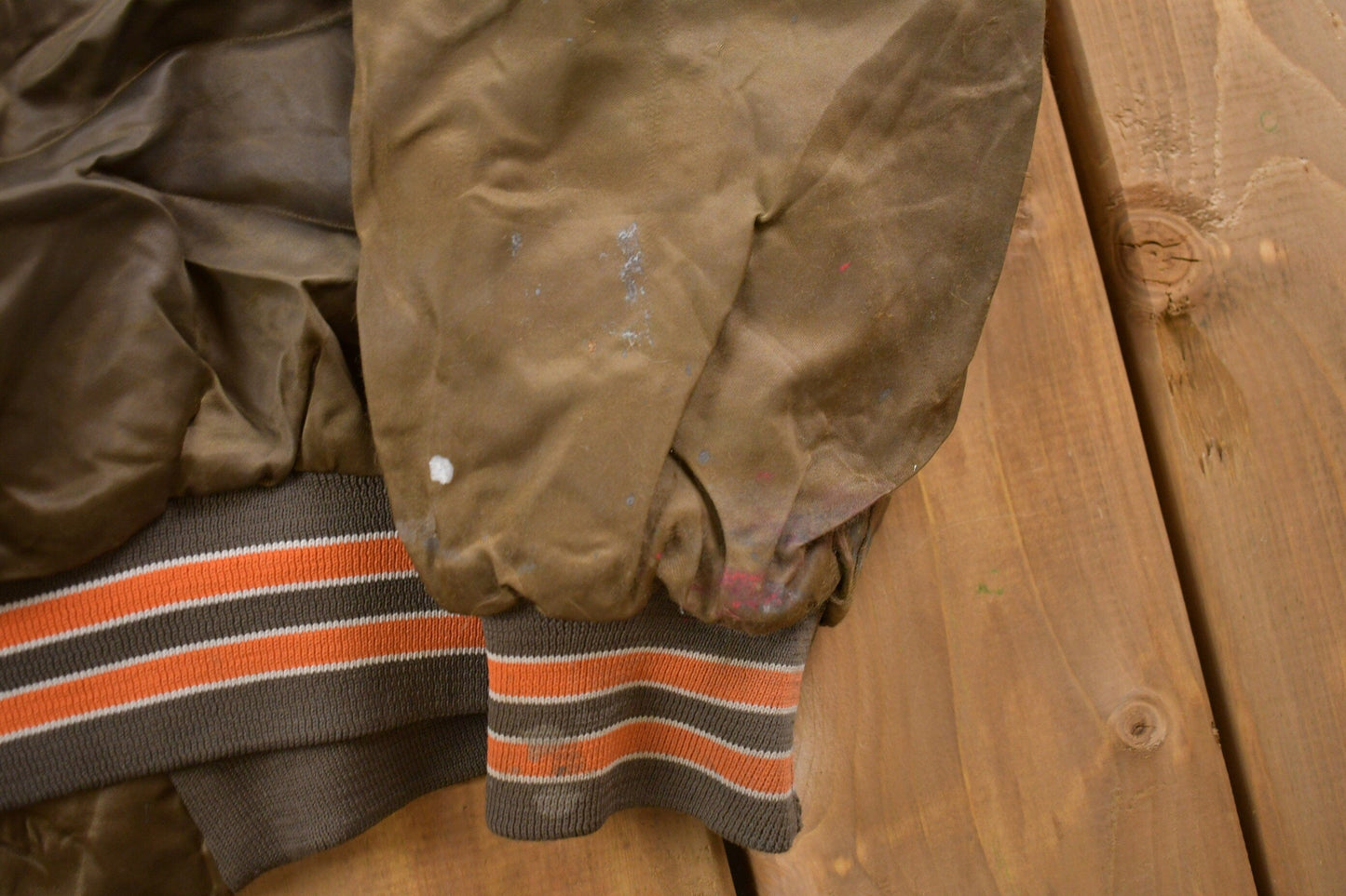 Vintage 1980s Cleveland Browns NFL Chalkline Satin Bomber Jacket Men's Large from propervintagecanada