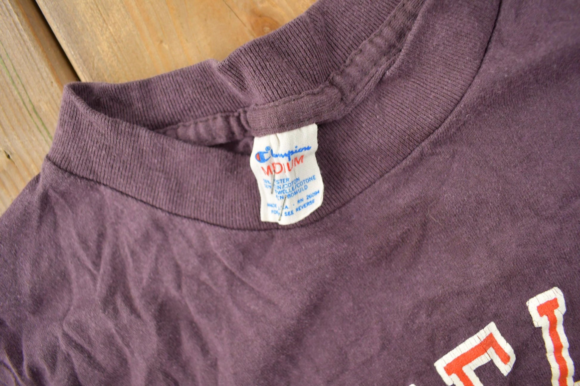 Vintage 1980s Cleveland Browns NFL Champion Sportswear Football Graphic T-Shirt Men's S from propervintagecanada