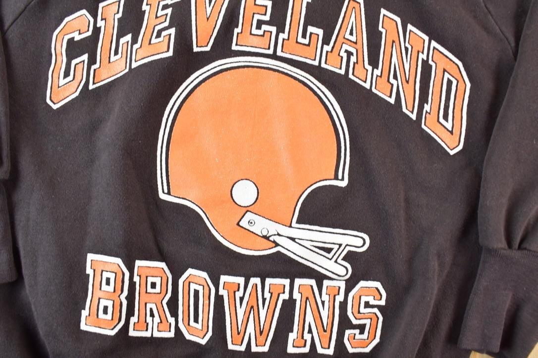 Vintage 1980s Cleveland Browns NFL Crewneck Sweatshirt Men's M from propervintagecanada