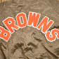 Vintage 1980s Cleveland Browns NFL Satin Bomber Jacket Men's XL from propervintagecanada