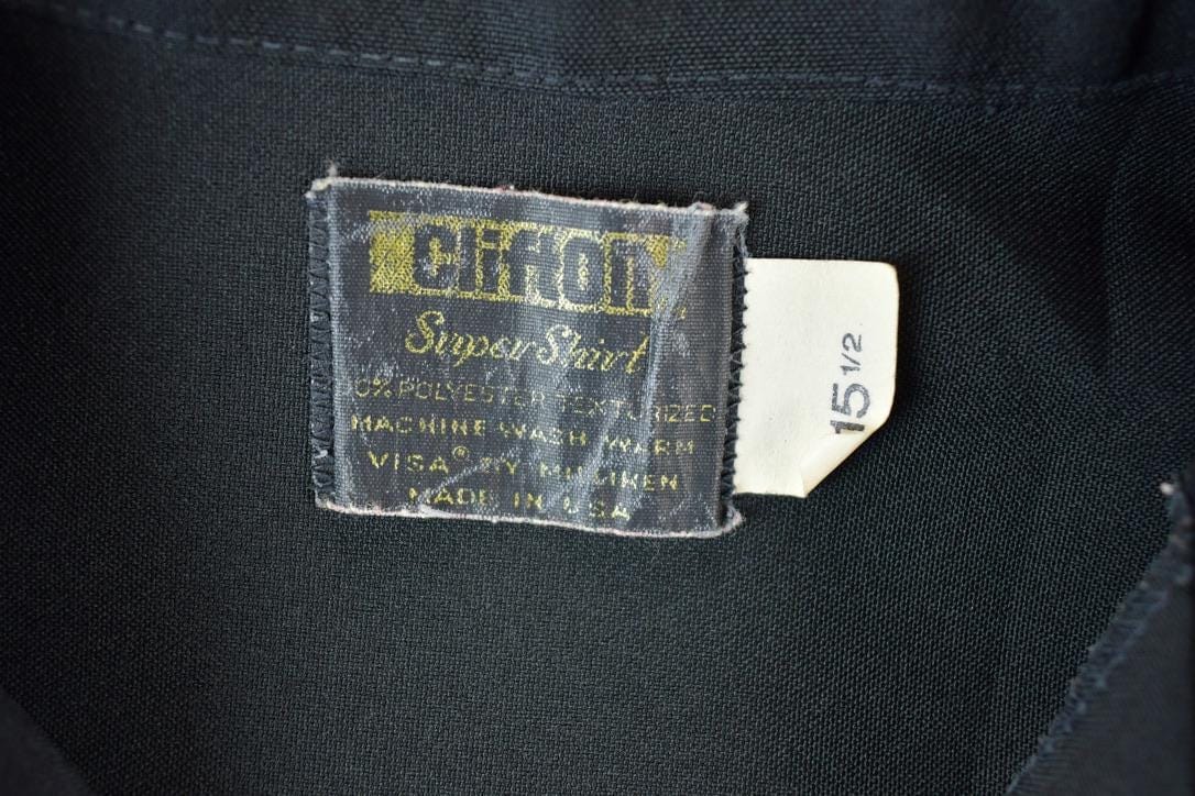 Vintage 1980s Clifton Super Shirt Button Up Shirt Mens L from propervintagecanada