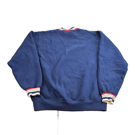 Vintage 1980s College Lane Triton Crewneck Sweatshirt Made In USA Men's Large from propervintagecanada