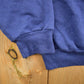 Vintage 1980s Collegiate Blue Sweatshirt Men's XS from propervintagecanada